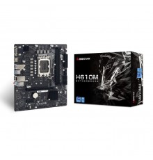 Материнская плата H610MH, Socket 1700, Intel®H610, 2xDDR4-3200, D-SUB+HDMI, 1xPCI-Ex16, 1xPCI-Ex1, 4xSATA3, 1xM.2, 8 Ch Audio, GLan, (4+4)xUSB2.0, (2+2)xUSB3.2, 1xPS/2, mATX, RTL  (685741)                                                              