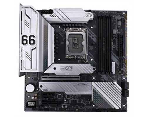 Материнская плата CVN B660M GAMING PRO V20, Socket 1700, Intel®B660, 4xDDR4-3200, HDMI+DP, 1xPCI-Ex16, 1xPCI-Ex1, 1xPCI-Ex4, 4xSATA3, 2xM.2, 8 Ch Audio, 2.5GLan,  (4+2)xUSB2.0, (2+2)xUSB3.2, (1+0)xUSB3.2 Type-C™, mATX, RTL