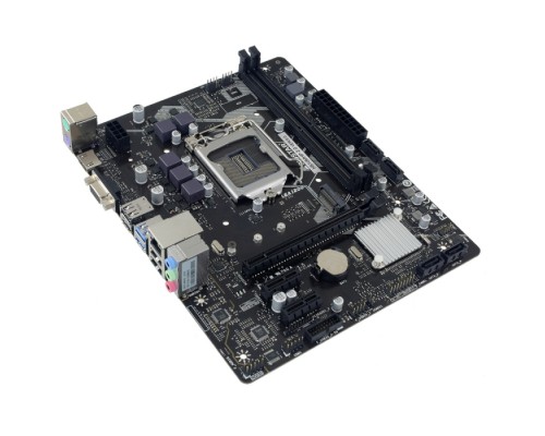 Материнская плата H510MHP 2.0, Socket 1200, Intel®H510, 2xDDR4-3200, D-SUB+HDMI, 1xPCI-Ex16, 2xPCI-Ex1, 4xSATA3, 1xM.2, 8 Ch Audio, GLan, (4+4)xUSB2.0, (2+2)xUSB3.2, 2xPS/2, mATX, RTL