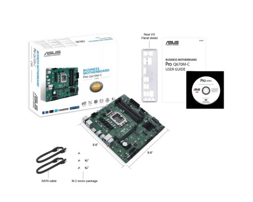 Материнская плата PRO Q670M-C-CSM /LGA1700,Q670,TPM,MB (518389)