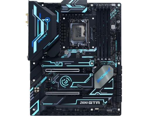 Материнская плата Z690GTA, Socket 1700, Intel®Z690, 4xDDR4-3200, DVI-D+HDMI+DP, 2xPCI-Ex16, 2xPCI-Ex1, 8xSATA3(RAID 0/1/5/10), 1xM.2, 8Ch Audio, 1x2.5GbLan, WiFi, (2+4)xUSB2.0, (5+2)xUSB3.2, (1+1)xUSB3.2 Type-C™, ATX, RTL (685574)