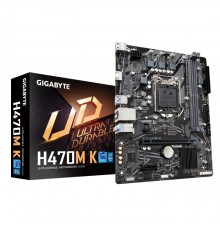 Материнская плата H470M K, Socket 1200, Intel®H470, 2xDDR4-2333, HDMI, 1xPCI-Ex16, 1xPCI-Ex1, 2xSATA3, 1xM.2, 8 Ch Audio, GLan, (4+2)xUSB2.0, (2+2)xUSB3.2, mATX, RTL  (849634)                                                                           