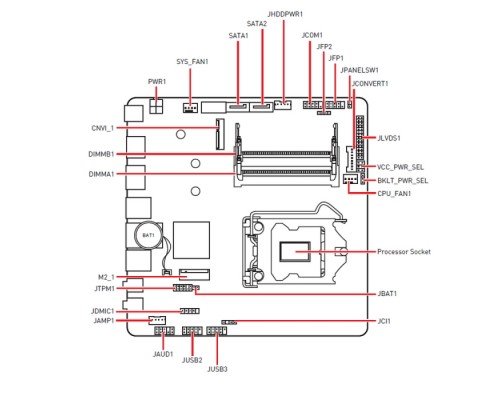 Материнская плата H610 TI-S01 MS-7D83H610 TI-S01601-7D83-02S,20801 -7D83-104PRC H610 TI-S01,H610,LGA1700,2DDR4,1M.2 ,2USB3.2 Gen2,2USB3.2 Gen1,5USB2.0, 2SATA3,HD Audio, BULK