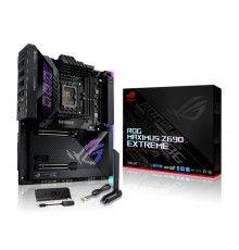 Материнская плата ROG MAXIMUS Z690 EXTREME LGA1700 EATX 4xDDR5 2xPCIEx16 PCIEx1 5xM.2 HDMI USBC 2.5GLAN RTL (462743)                                                                                                                                      