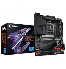 Материнская плата Z790 AORUS ELITE AX, Socket 1700, Intel®Z790, 4xDDR5-4800, HDMI+DP, 3xPCI-Ex16, 6xSATA3(RAID 0/1/5/10), 4xM.2, 8Ch Audio, 1x2.5GbLan, WiFi, (4+4)xUSB2.0, (5+2)xUSB3.2, (1+1)xUSB3.2 Type-C™, ATX, RTL                                  