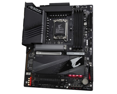 Материнская плата Z790 AORUS ELITE AX, Socket 1700, Intel®Z790, 4xDDR5-4800, HDMI+DP, 3xPCI-Ex16, 6xSATA3(RAID 0/1/5/10), 4xM.2, 8Ch Audio, 1x2.5GbLan, WiFi, (4+4)xUSB2.0, (5+2)xUSB3.2, (1+1)xUSB3.2 Type-C™, ATX, RTL