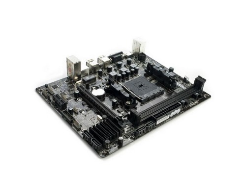 Материнская плата C.A68M-E V15, Socket FM2, AMD A68H, 2xDDR3-1600, D-SUB+HDMI, 1xPCI-Ex16, 1xPCI-Ex1, 4xSATA3, 6 Ch Audio, GLan, (4+2)xUSB2.0, (0+2)xUSB3.0, 2xPS/2, mATX, RTL