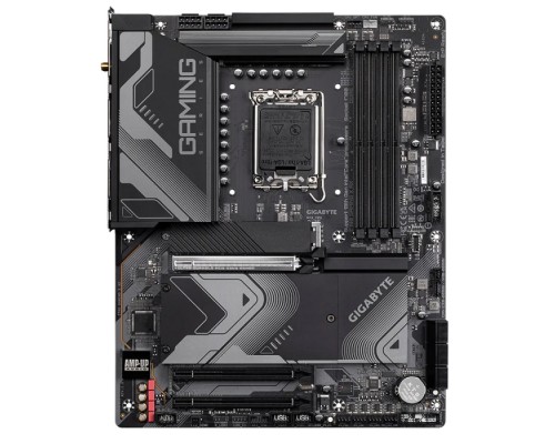 Материнская плата Z790 GAMING X AX, Socket 1700, Intel®Z790, 4xDDR5-4800, HDMI+DP, 3xPCI-Ex16, 6xSATA3(RAID 0/1/5/10), 4xM.2, 8Ch Audio, 1x2.5GbLan, WiFi, (4+4)xUSB2.0, (5+2)xUSB3.2, (1+1)xUSB3.2 Type-C™, ATX, RTL  (850296)