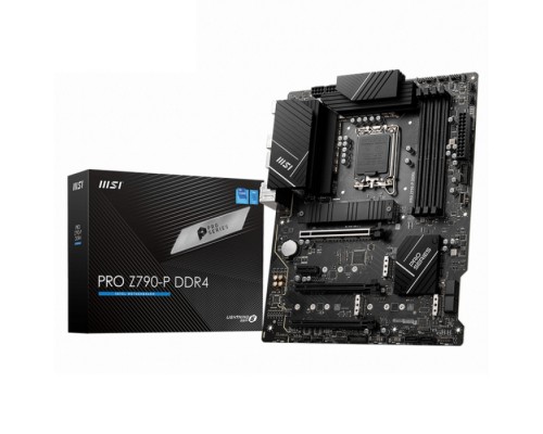 Материнская плата PRO Z790-P DDR4 MS-7E06PRO Z790-P DDR4601 -7E06-020,11801 -7E06-005STD OPT:C PRO Z790-P DDR4, Z790,LGA1700,4DDR4,3PCI - Ex16,1PCIEx1,4M.2 ,1USB3.2 Gen2 X2, 6USB3