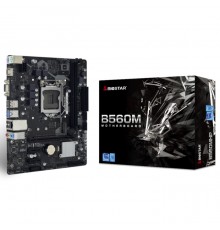 Материнская плата B560MHP, Socket 1200, Intel®B560, 2xDDR4-3200, D-SUB+HDMI, 1xPCI-Ex16, 2xPCI-Ex1, 4xSATA3, 1xM.2, 8Ch Audio, GLan, (4+2)xUSB2.0, (2+2)xUSB3.2, 2xPS/2, mATX, RTL  (685635)                                                              