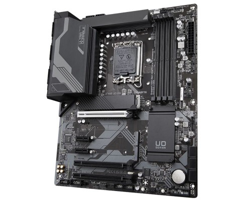 Материнская плата Z790 UD AX, Socket 1700, Intel®Z790, 4xDDR5-4800, HDMI+DP, 3xPCI-Ex16, 2xPCI-Ex1, 6xSATA3(RAID 0/1/5/10), 3xM.2, 8Ch Audio, 2,5GbLan, WiFi, (4+4)xUSB2.0, (5+2)xUSB3.2, (1+1)xUSB3.2 Type-C™, 1xPS/2, ATX, RTL