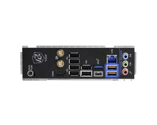 Материнская плата B650E PG RIPTIDE WIFI, Socket AM5, AMD B650, 4xDDR5-5200, HDMI, 2xPCI-Ex16, 1xPCI-Ex1, 4xSATA3(RAID 0/1/10), 3xM.2, 8 Ch Audio, 1x2.5GLan, WiFi, (6+3)xUSB2.0, (3+2)xUSB3.2, (1+1)xUSB3.2 Type-C™, ATX, RTL,  (940743)