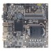 Материнская плата AFOX Motherboard Intel® H510 INTEL® Socket 1200, 1000M lan, Mini-ITX (17 x17cm) (AFH510-MI) (785556)