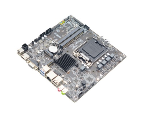 Материнская плата AFOX Motherboard Intel® H510 INTEL® Socket 1200, 1000M lan, Mini-ITX (17 x17cm) (AFH510-MI) (785556)