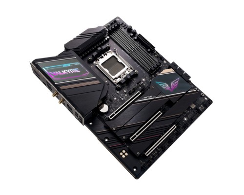 Материнская плата X670E VALKYRIE, Socket AM5, AMD X670, 4xDDR5-4800, HDMI+DP, 3xPCI-Ex16, 6xSATA3(RAID 0/1/10), 4xM.2, 8 Ch Audio, 1x2,5GLan, WiFi, (0+4)xUSB2.0, (9+2)xUSB3.2, (1+1)xUSB3.2 Type-C™, ATX, RTL