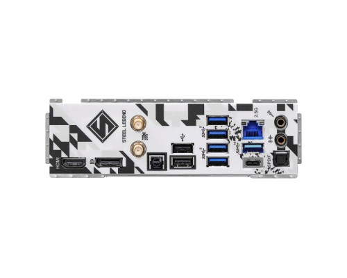 Материнская плата B650E STEEL LEGEND WIFI, Socket AM5, AMD B650, 4xDDR5-5200, HDMI+DP, 2xPCI-Ex16, 2xSATA3(RAID 0/1/10), 3xM.2, 8 Ch Audio, 1x2.5GLan, WiFi, (2+4)xUSB2.0, (5+4)xUSB3.2, (1+1)xUSB3.2 Type-C™, ATX, RTL,  (940866)