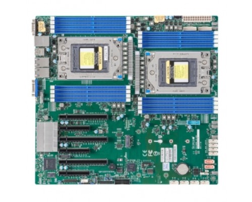 Материнская плата SuperMicro MBD-H12DSI-NT6-B Dual AMD EPYC™ 7003/7002 Series Processors,4TB Registered ECC DDR4 3200MHz SDRAM in 16 DIMMs,10 SATA3, 2 SATADOM, 4 NVMe,Dual 10GBase-T LAN ports,1 dedicated IPMI LAN Port,ASPEED AST2600 BMC graphics (446
