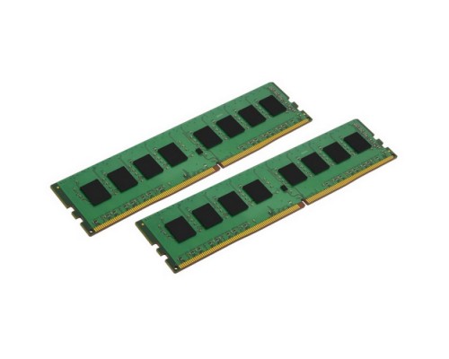 Оперативная память 16GB Kingston DDR4 2666 DIMM KVR26N19S8K2/16 Non-ECC, CL19, 1.2V, 1Rx8 kit 2*8, RTL , (307573)