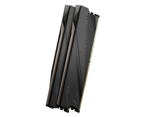 Оперативная память 32GB Gigabyte DDR5 5200 DIMM AORUS Gray Gaming Memory GP-ARS32G52D5 Non-ECC, CL40, 1.25V, Heat Shield, Kit (2x16GB), XMP 3.0, Selected High Quality Memory ICs, INTEL Z690 certified, RTL (830335)