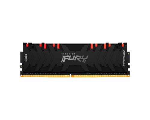 Оперативная память 32GB Kingston DDR4 3200 DIMM FURYRenegadeRGB Gaming Memory KF432C16RBA/32 Non-ECC,  CL16, 1.35V, 2RX8, RTL (321722)