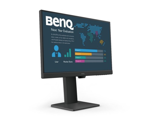 Монитор 23.8 BenQ BL2485TC Black (IPS, 1920x1080, HDMI+DP+USB Type C, 5 ms, 178°/178°, 250 cd/m, 1000:1, MM, Pivot) (086847)