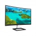 Монитор 27 PHILIPS 272E1CA (00/01) Black (VA, 1920x1080, D-sub+HDMI+DP, 4 ms, 178°/178°, 250 cd/m, 3000:1, MM, Curved) (758448/758448)