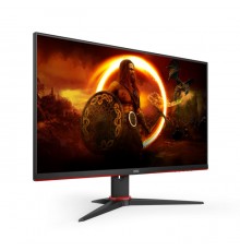 Монитор 23.8 AOC 24G2SAE/BK Black-Red (VA, 1920x1080, HDMI+HDMI+DP, 1 ms, 178°/178°, 350 cd/m, 3000:1, 165Hz, MM) (199919)                                                                                                                                