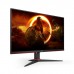 Монитор 23.8 AOC 24G2SAE/BK Black-Red (VA, 1920x1080, HDMI+HDMI+DP, 1 ms, 178°/178°, 350 cd/m, 3000:1, 165Hz, MM) (199919)