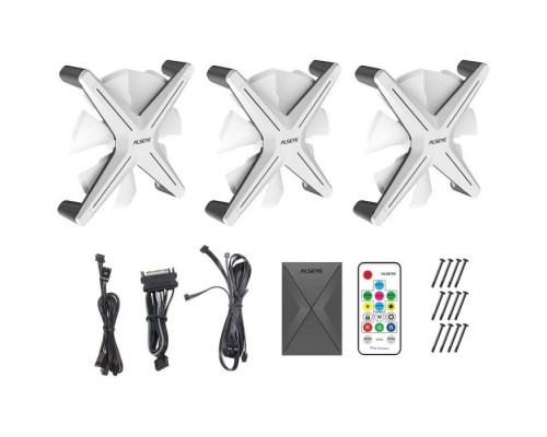 Вентилятор в корпус X12-Set-W XTREME X12 KIT Adjustable RGB (20LED) 12v 1200rpm PH2.0-5Pin RTL  (872513)