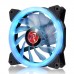 Вентилятор в корпус IRIS 12 BLUE 0R400041(Singel LED fan, 1pcs/pack), 12025 LED PWM fan, O-type LED brings visible color & brightness, Anti-vibration rubber pads in all four corners, Optimized fan blade design / 15pcs LED / Mesh cable, blue