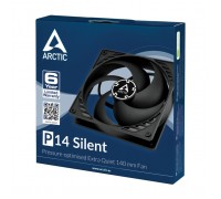 Вентилятор корпусной ARCTIC F14 silent Black - retail (ACFAN00217A) (703048)                                                                                                                                                                              