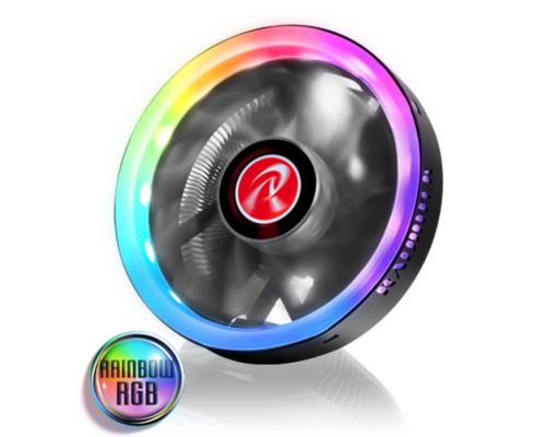 Кулер JUNO PRO RBW 0R10B00120 Height 66mm  120mm PWM fan with Rainbow LED lighting Compatible with INTEL Socket 775/115x/1366; AMD AM4/AM3 ; Powerful PWM controlled fan ; TDP>105W