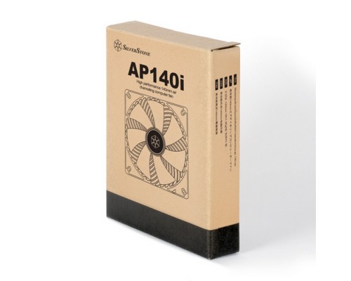 Вентилятор SST-AP140I FAN 140mm, Air Penetrator 140i, 1500 rpm, 64.34 CFM, 30.1dBA, 3pin, RTL  (810980)