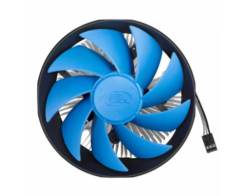 Кулер GAMMA  ARCHER 45  (708483) (Height 65.5mm, Fan 120mm, 1600±10% rpm, max 26.1dB(A), 3-pin, TDP 95W,  Al, Latch, Socket AMD AM4/Intel LGA1200/115x/LGA775) (708483)