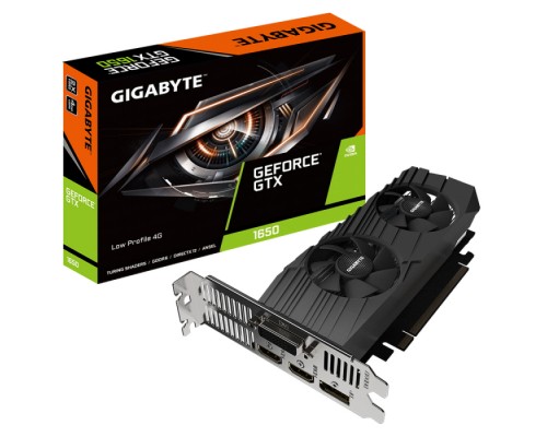 Видеокарта GTX1650 D6 Low Profile 4GB GDDR6 128-bit HDMIx2 DP DVI-D GDDR6 128-bit HDMIx2 DP DVI-D