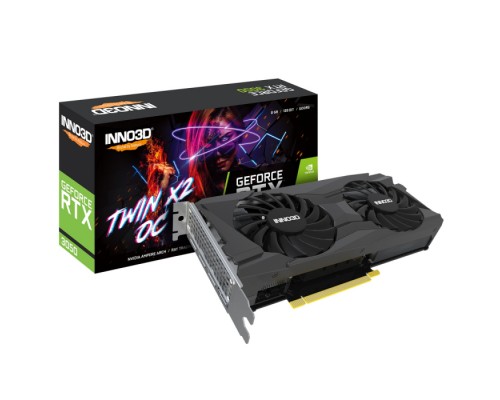 Видеокарта RTX3050 GAMING OC X2 8GB GDDR6 128-bit HDMI 3xDP LHR RTL  (862) (102671)