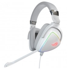 Гарнитура ROG DELTA WHITE Headset w/ Mic Wired (USB) 387g 20-40000Hz 50mm Drivers (448741)                                                                                                                                                                