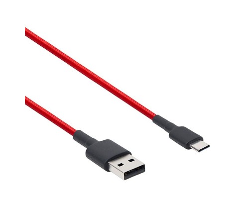 Кабель Xiaomi Mi Braided USB Type-C Cable 100см Red SJX10ZM (SJV4110GL) (703805)