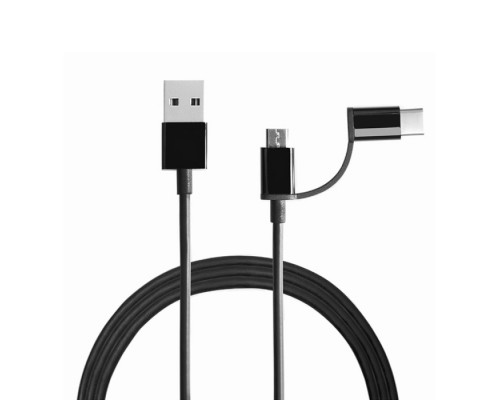 Кабель Xiaomi Mi 2-in-1 USB Cable Micro USB to Type C (100cm) (Xiaomi Cable Micro USB to Type C (100cm)) (524911)