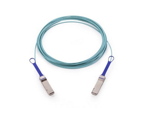 Кабель оптический MFA1A00-C010 Mellanox® active fiber cable, ETH 100GbE, 100Gb/s, QSFP, LSZH, 10m  (190404)