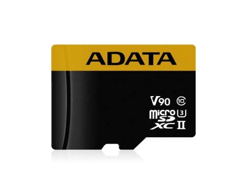 Карта памяти AUSDX64GUII3CL10-CA1 AUSDX64GUII3CL10-CA1 UHS-II U3 CLASS10, Adapter, 275/155 MB/s, RTL (968684)