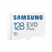 Карта памяти microSDXC 128GB Samsung EVO Plus Memory Card MB-MC128KA UHS-I U1 Class 10, Adapter, 130 MB/s, 10000 циклов, - 25°C to 85°C, RTL 200 (411159/315303)