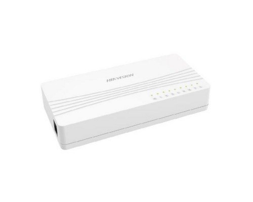 Коммутатор DS-3E0508D-E L2, Unmanaged, 8 Gigabit RJ45 ports, desktop plastic switch (011293)