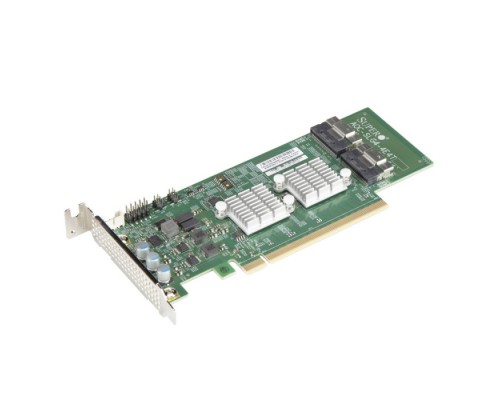 Плата расширения Supermicro AOC-SLG4-4E4T-O