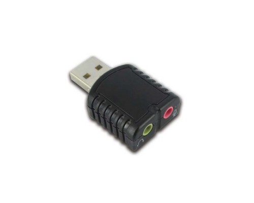 Звуковая карта Speed Dragon USB Черная (FG-UAU02D-1AB-BU01)