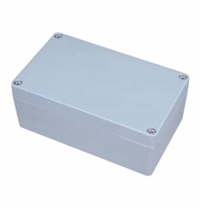 Корпус ACD Metal case IP65, 200*120*80mm, металлический, 3 отверстия (28 + 28 + 23мм) с рез                                                                                                                                                               