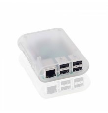 Корпус ACD Transparent ABS Plastic Injection Molding case with Stripe for Raspberry Pi 3 B ( (494149)                                                                                                                                                     