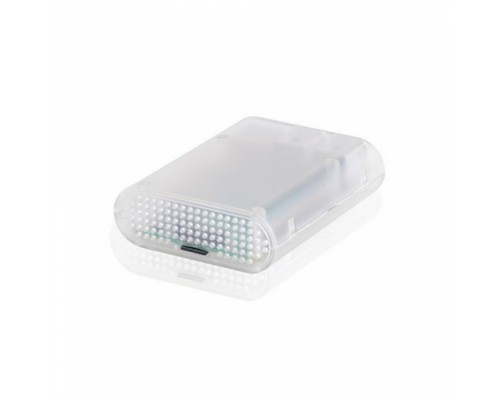 Корпус ACD Transparent ABS Plastic Injection Molding case with Stripe for Raspberry Pi 3 B ( (494149)