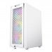 Корпус Powercase Alisio X4W, Tempered Glass, 4x 120mm 5-color fan, белый, ATX  (CAXW-L4) CAXW-L4