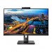 Монитор 23.8 PHILIPS 242B1H/00 Black (IPS, 1920x1080, D-sub+DVI+HDMI+DP, 4 ms, 178°/178°, 250 cd/m, 50M:1(1000:1), Camera, MM, Pivot) (764234)